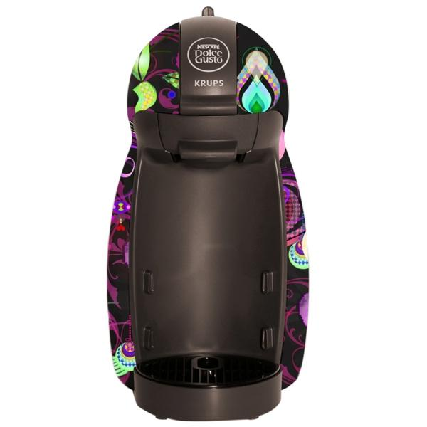 Cafetera de cápsulas - Krups KP1008IB PICCOLO CUSTO Presión de 15 bares, Compatible con cápsulas