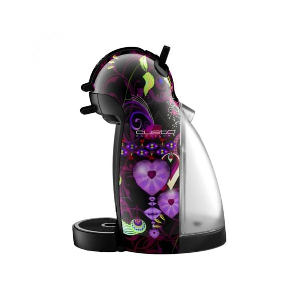Cafetera de cápsulas - Krups KP1008IB PICCOLO CUSTO Presión de 15 bares, Compatible con cápsulas