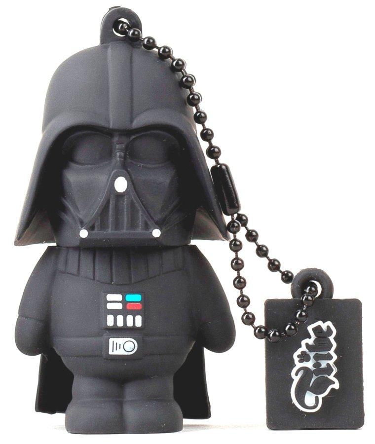 Pendrive 8Gb - Tribe Darth Vader, USB 2.0, Star Wars, goma blanda