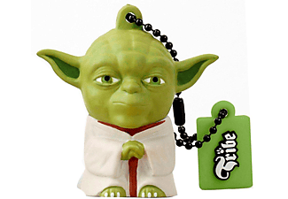 Pendrive 8Gb - Tribe Yoda, USB 2.0, Star Wars, goma blanda