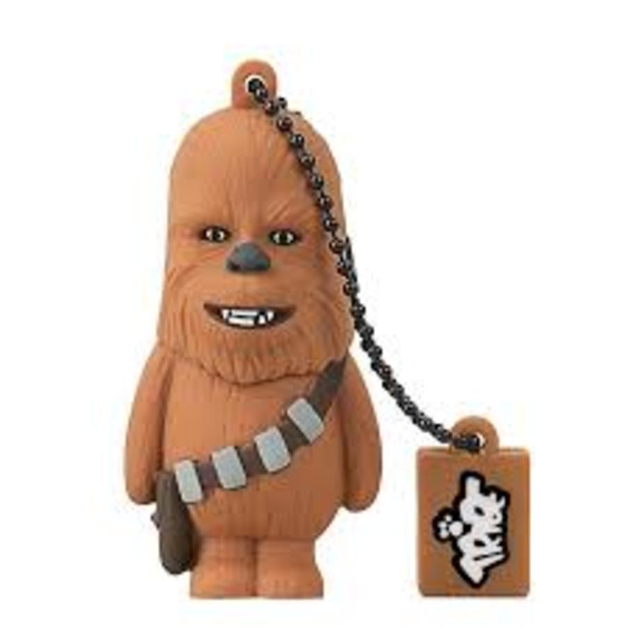 Pendrive 8Gb - Tribe Chewbacca, USB 2.0, Star Wars, goma blanda