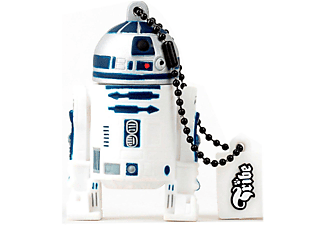 Pendrive 8Gb - Tribe R2-D2, USB 2.0, Star Wars, goma blanda