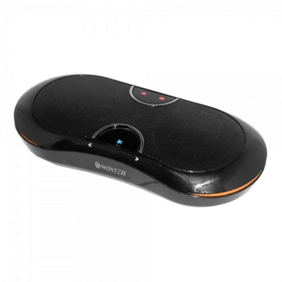 Altavoz estéreo - Woxter I-Sound 100, 12W, negro y naranja, reproductor MP3 integrado