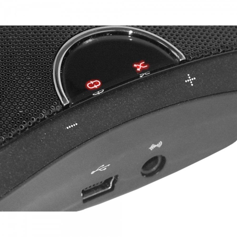 Altavoz estéreo - Woxter I-Sound 100, 12W, negro y naranja, reproductor MP3 integrado