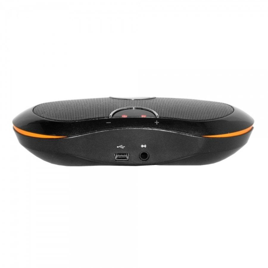 Altavoz estéreo - Woxter I-Sound 100, 12W, negro y naranja, reproductor MP3 integrado