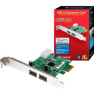 Tarjeta PCI express - Transcend PDU3, USB 3.0