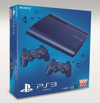 PS3 Azul 500Gb + 2 mandos DualShock 3