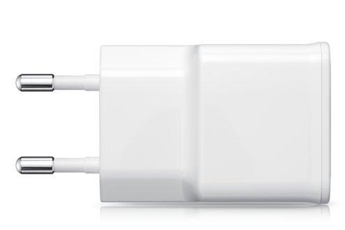 Cargador USB - Samsung ETA-U90EWEPGWW para Tablet o Smartphone, en blanco