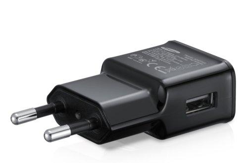 Cargador USB - Samsung ETA-U90EBEPGWW para Tablet o Smartphone, en negro