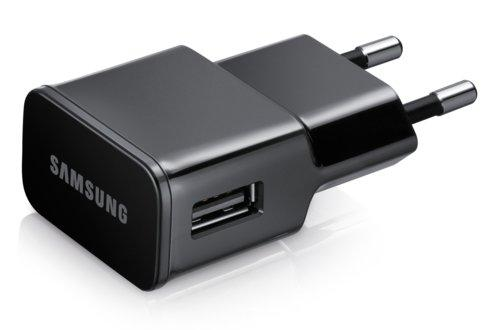 Cargador USB - Samsung ETA-U90EBEPGWW para Tablet o Smartphone, en negro