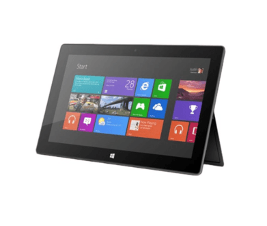 Tablet - Microsoft Surface 64 GB, Quad Core, Windows RT