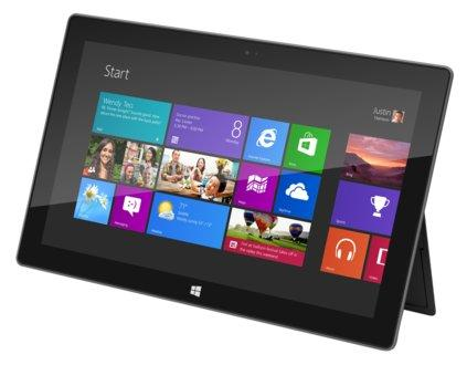 Tablet - Microsoft Surface 64 GB, Quad Core, Windows RT