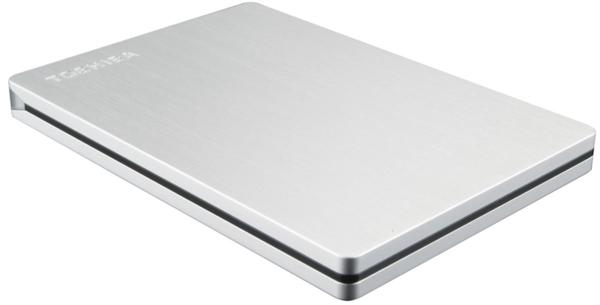 Disco duro de 500Gb - Toshiba Stor.e Slim silver, externo, 2.5" y USB 3.0