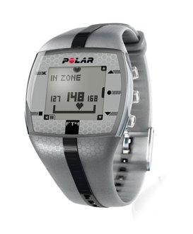Reloj deportivo - Polar FT4 Plata y negro