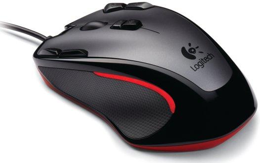Ratón gaming - Logitech Optical Mouse G300, 9 botones programables y hasta 2500 dpi