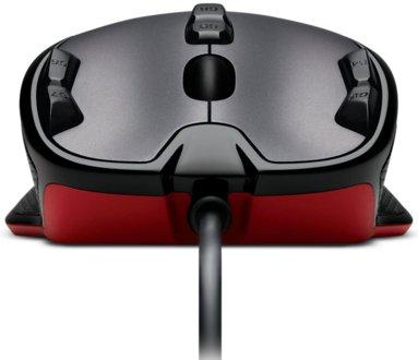 Ratón gaming - Logitech Optical Mouse G300, 9 botones programables y hasta 2500 dpi