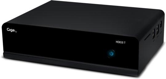 Disco duro multimedia de 1TB - GigaTV HD835 T, Doble sintonizador TDT, 1080p