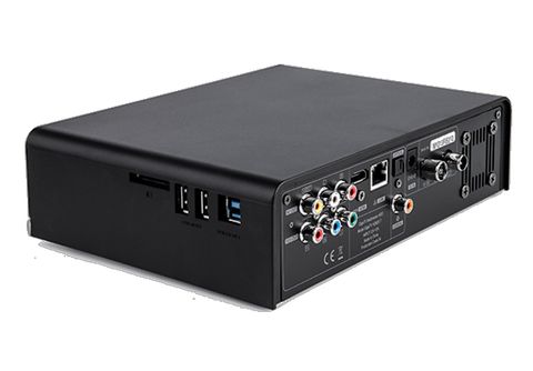 Disco duro multimedia de 2TB - GigaTV HD835 T, Doble sintonizador TDT, 1080p