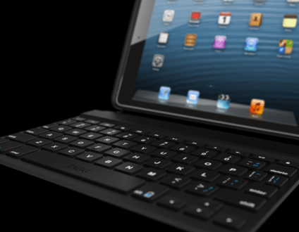 Funda con teclado y función soporte para iPad Mini - iForgz Zagg Keys Mini 7, con Bluetooth, en