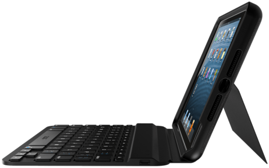 Funda con teclado y función soporte para iPad Mini - iForgz Zagg Keys Mini 7, con Bluetooth, en