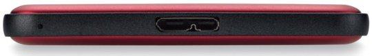 Disco duro de 500Gb - Buffalo MiniStation Slim, externo de 2.5", USB 3.0 y en color rojo