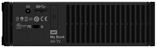 Disco duro 2 TB - WD My Book AV-TV, Multimedia, Grabador, USB 3.0