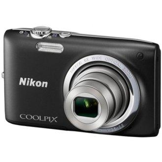 Pack Cámara - Nikon Coolpix S2700 Negro, LCD 2.7 pulgadas, 16 Megapíxeles