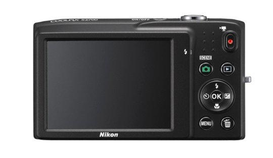 Pack Cámara - Nikon Coolpix S2700 Negro, LCD 2.7 pulgadas, 16 Megapíxeles