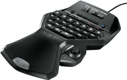 Teclado gaming - Logitech G13, LCD, mini joystick, 25 teclas