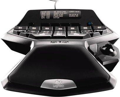 Teclado gaming - Logitech G13, LCD, mini joystick, 25 teclas