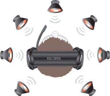 Auriculares gaming - Logitech G35, Dolby 7.1