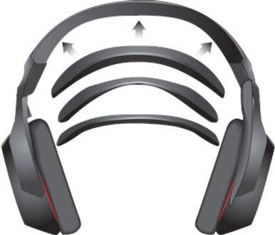Auriculares gaming - Logitech G35, Dolby 7.1