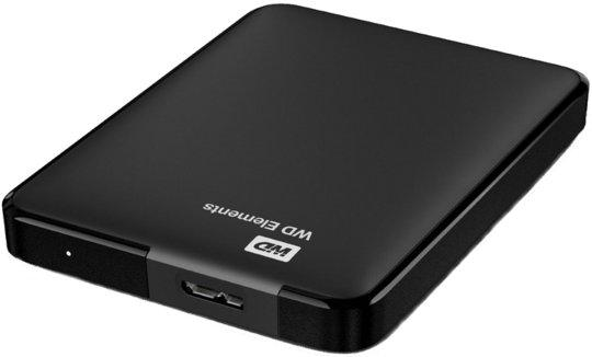 Disco duro de 500GB - WD Elements, externo, 2,5"