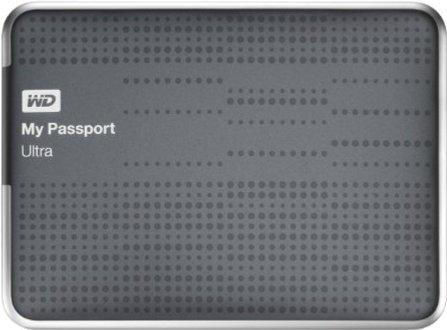 Disco duro de 1TB - WD My Passport Ultra, USB 3.0, 2.5" y en color titanium