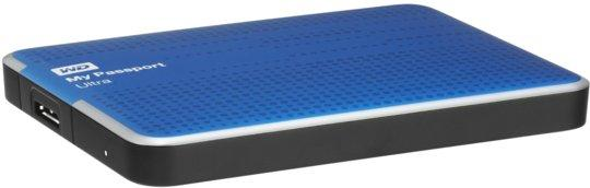 Disco duro de 1TB - WD My Passport Ultra, USB 3.0, 2.5" y en color azul