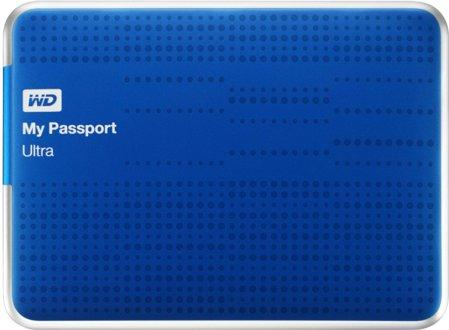 Disco duro de 1TB - WD My Passport Ultra, USB 3.0, 2.5" y en color azul
