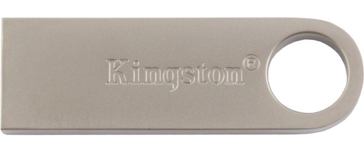 Pendrive de 8Gb - Kingston DTSE9, USB 2.0, color plateado