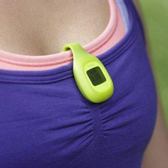 Monitor de actividad - Fitbit FB301B Zip Verde, inalámbrico