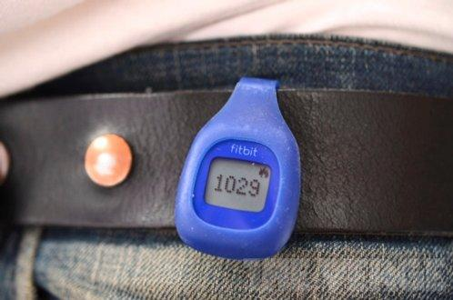 Monitor de actividad - Fitbit FB301B Zip Azul, inalámbrico