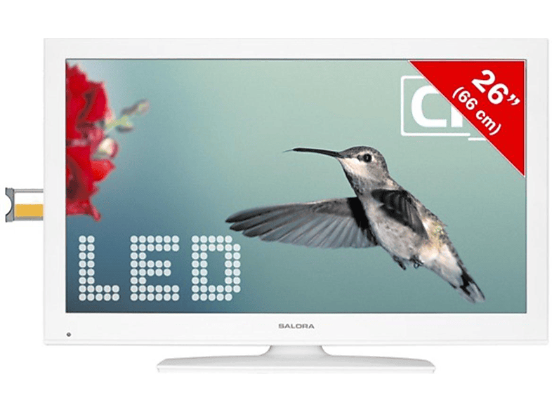 TV LED - Nevir NVR-8070-24RD2S, 24 pulgadas, Android, HD, Blanco