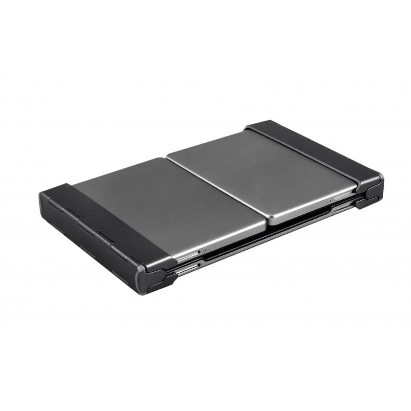 Teclado Multi dispositivo - Silver HT Origami Portable, Bluetooth, Plegable
