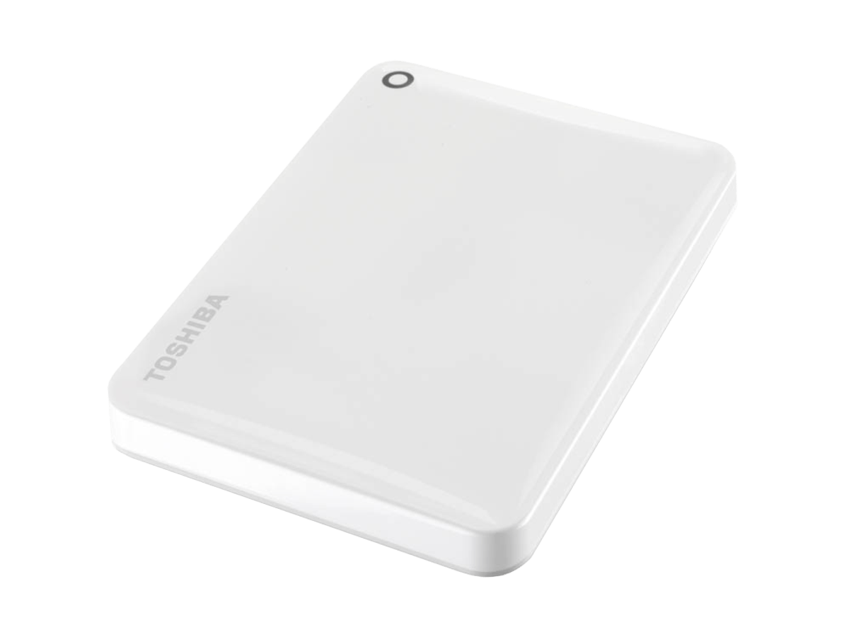 Disco duro externo 1Tb - Toshiba Canvio Ready, blanco