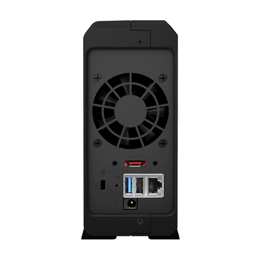 Servidor NAS - DS115 de Synology, 1 bahía, negro