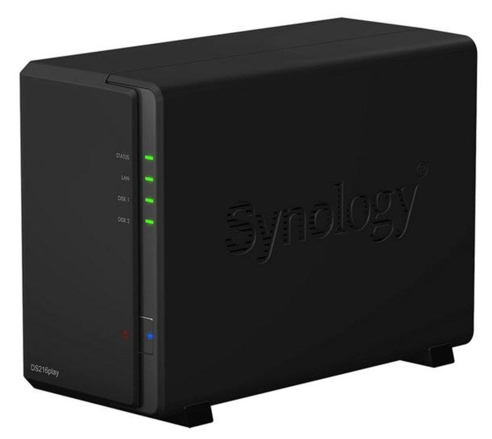 Servidor NAS - Synology DS216play, 2 bahías