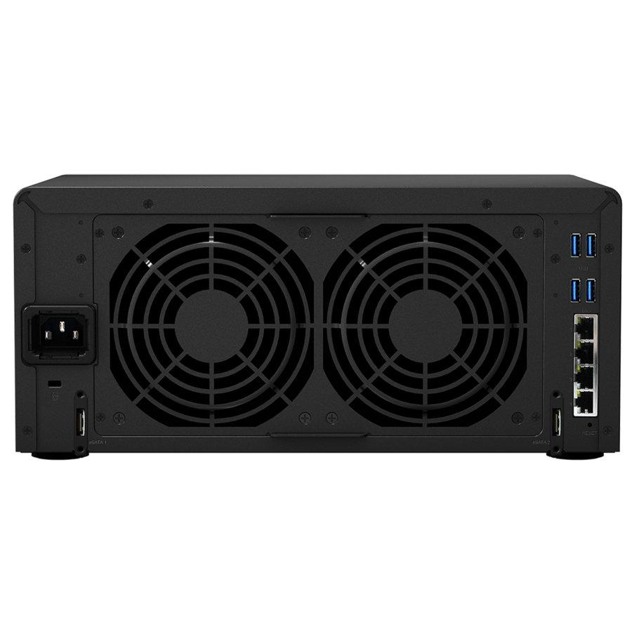 Servidor NAS - DS1815+ de Synology, procesador de cuatro núcleos, negro