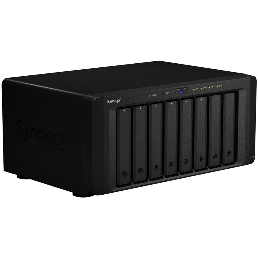 Servidor NAS - Synology DS2015xs, 8 bahías, negro