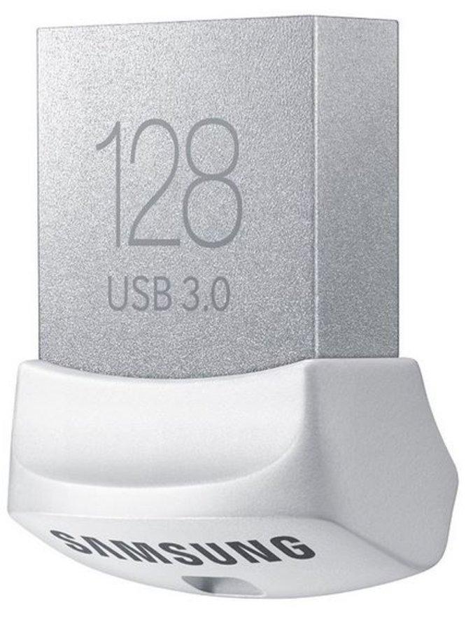 Pendrive de 128GB - Samsung MUF-128BB/EU, USB 3.0, aluminio, diseño clásico y compacto
