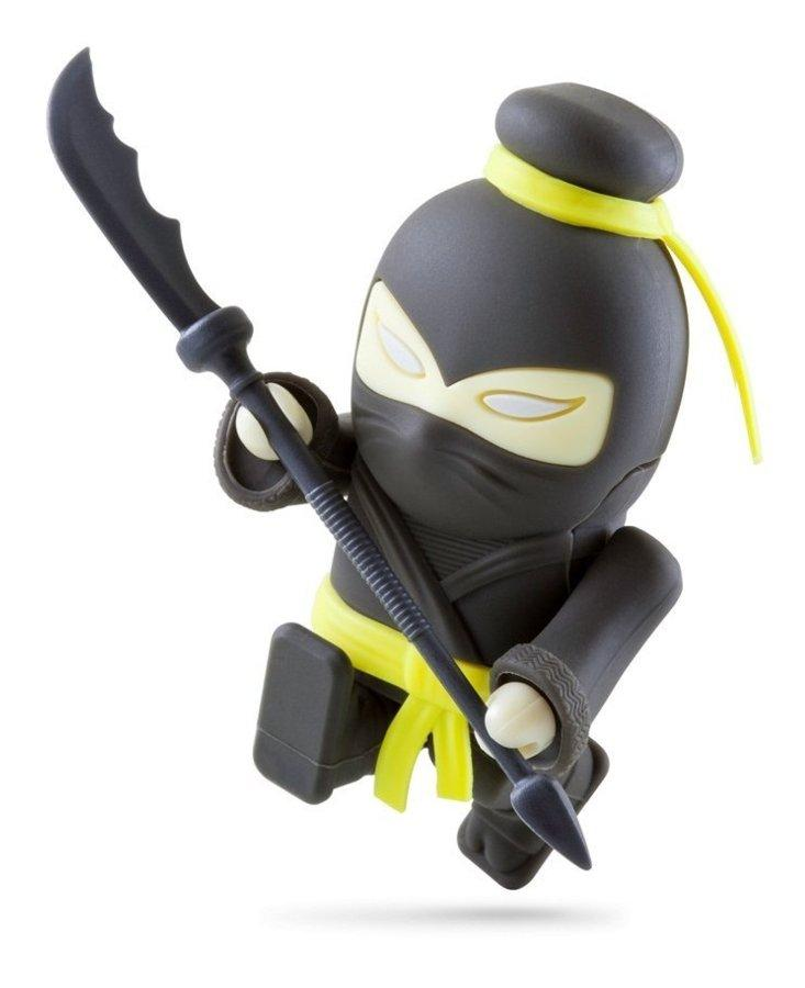 Pendrive 8Gb - Bone Kung Fu Master, USB 2.0, desmontable, color negro