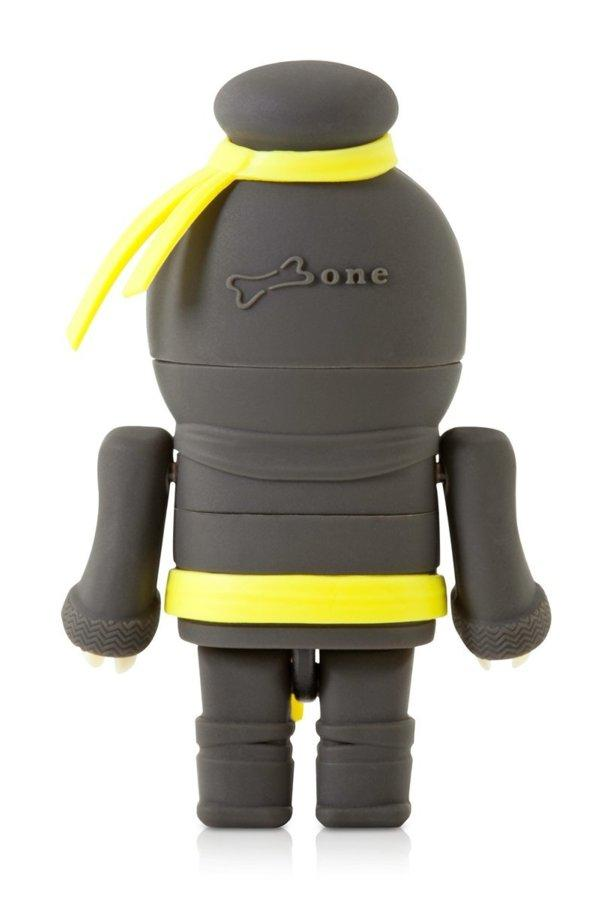 Pendrive 8Gb - Bone Kung Fu Master, USB 2.0, desmontable, color negro