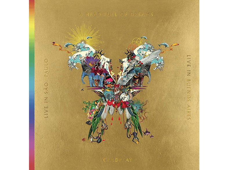 Coldplay - Live In Buenos Aires / Live In Sao Paulo / A Head Full Of Dreams Vinyl + DVD Video